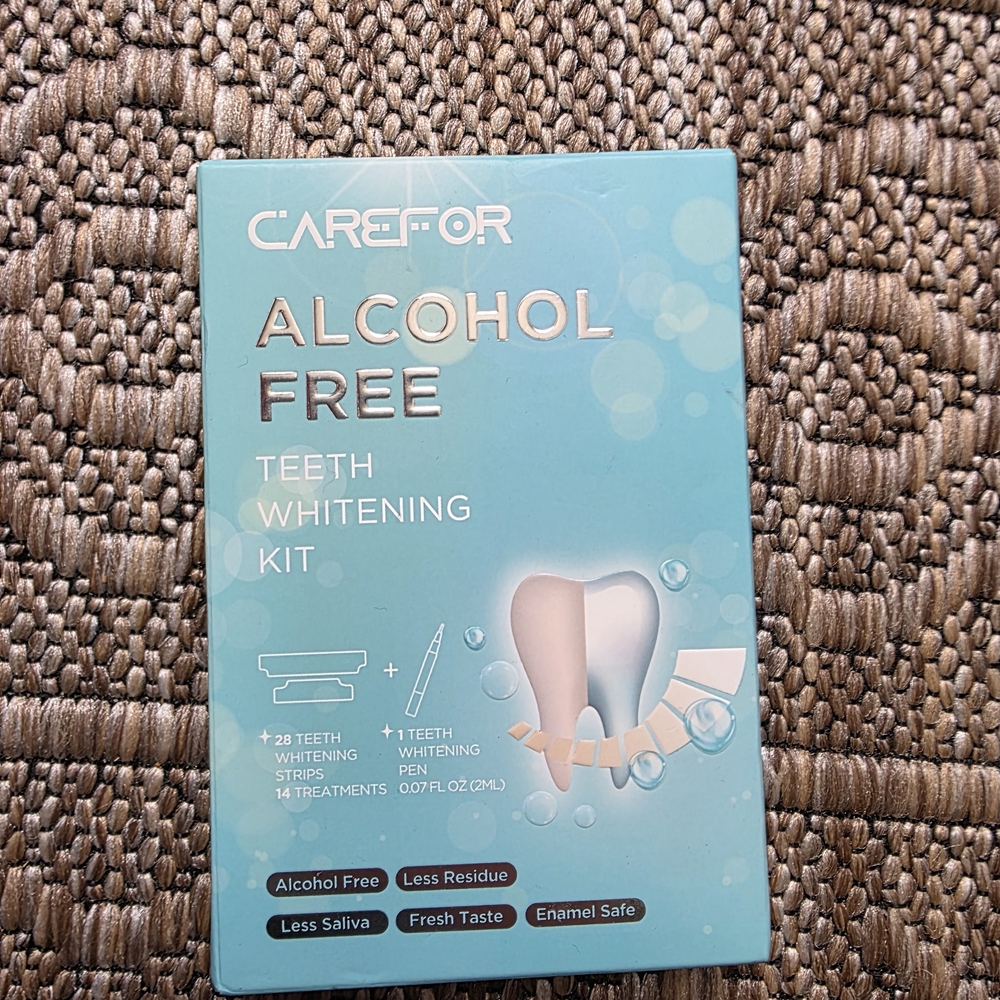 Alcohol Free Teeth Whitening Kit - Blue
